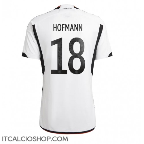 Germania Jonas Hofmann #18 Prima Maglia Mondiali 2022 Manica Corta